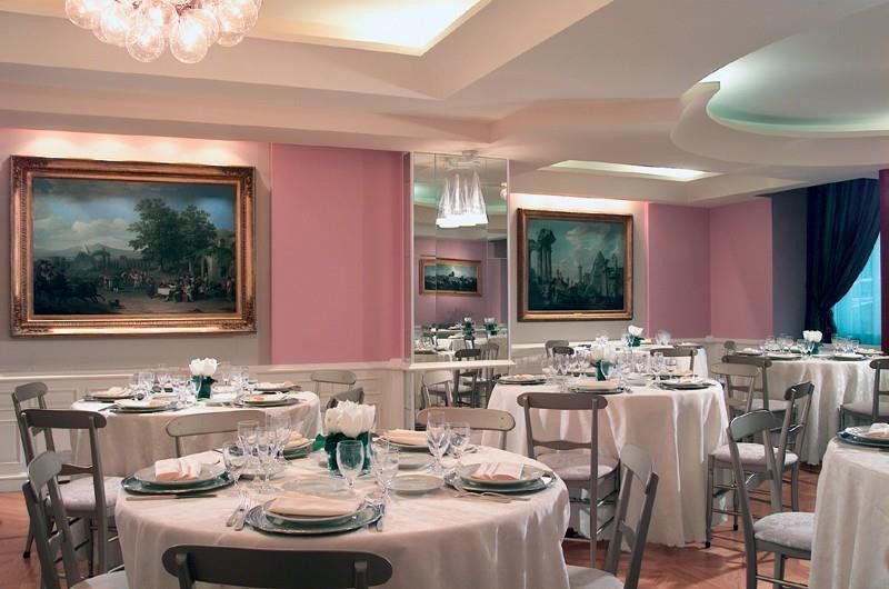 朗德拉及嘉吉酒店 罗马 餐厅 照片